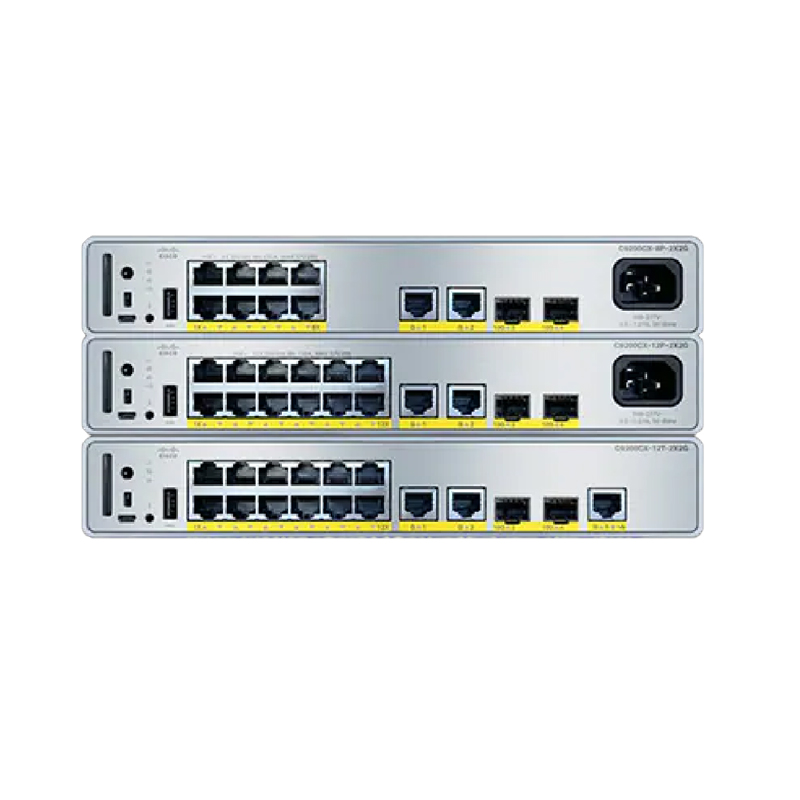 Conmutador Cisco C9200CX-8UXG-2XH-A