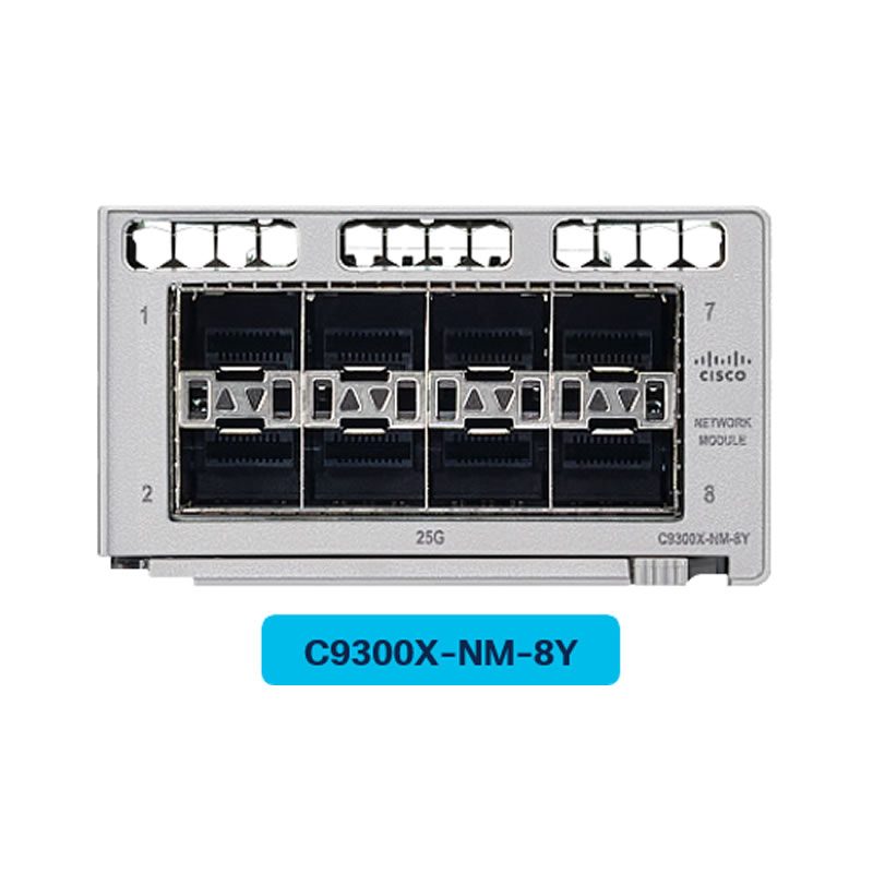 Cisco C9300X-NM-8Y ネットワーク モジュール