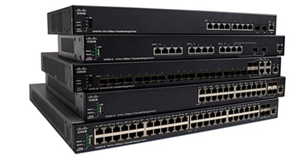 Cisco 350X Series Stackable Managed Switches