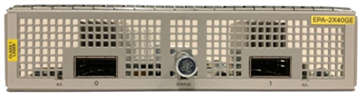 Cisco ASR 1000 シリーズ2ポート 40 ギガビット イーサネット ポート アダプタ