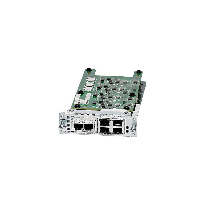 Cartes d'interface vocale Cisco NIM-2FXS/4FXOP