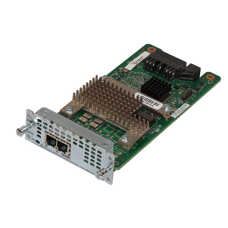 Cartes d'interface vocale Cisco NIM-2FXS