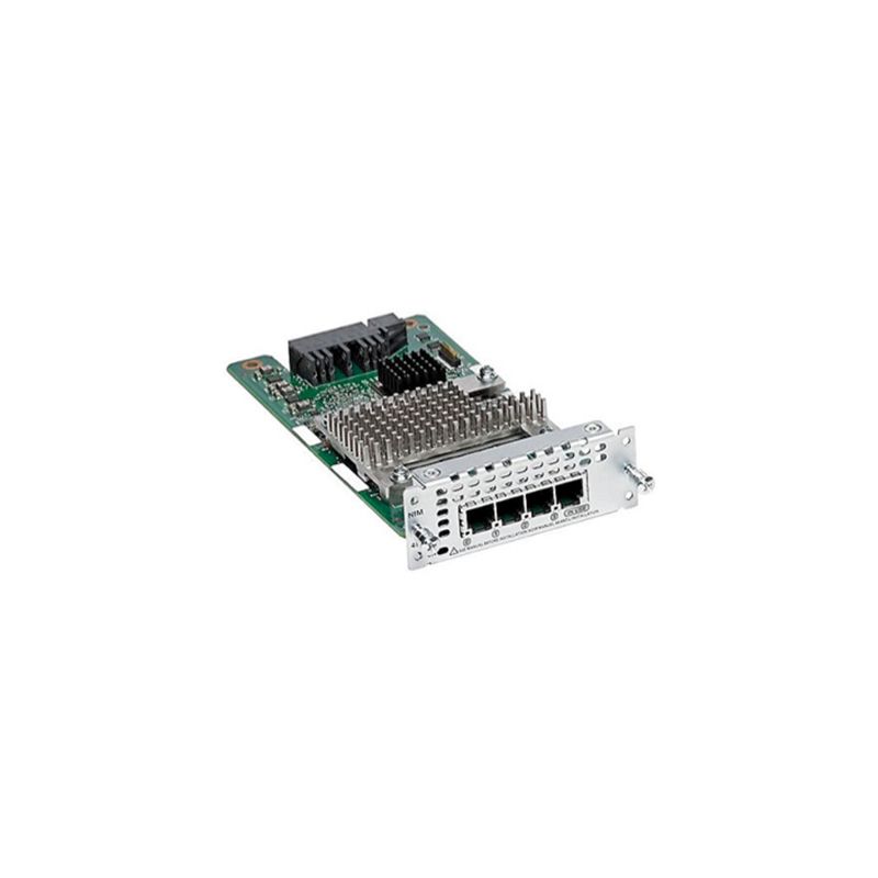 Cartes d'interface vocale Cisco NIM-4BRI-NT/TE