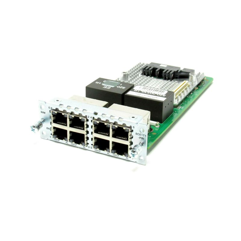 NIM-8CE1T1-PRI Cisco Voice&WAN NIM Module