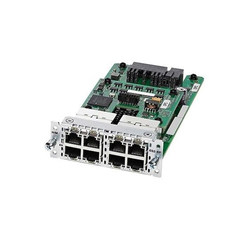 Cisco NIM-ES2-8-P EtherSwitch サービス モジュール