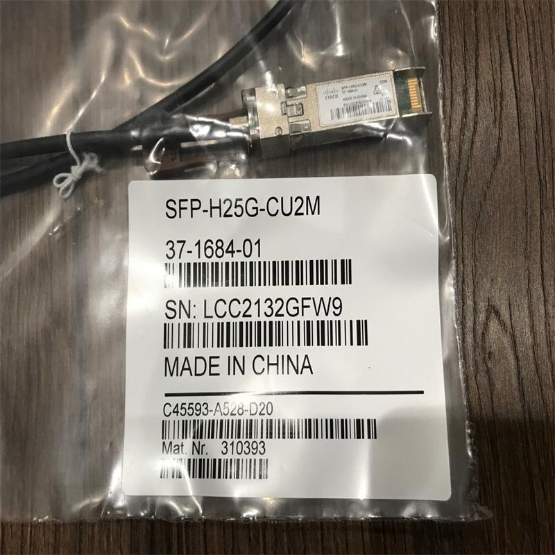 SFP-H25G-CU2M Cisco SFP-25G 銅線ケーブル