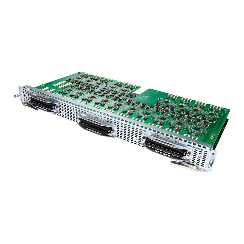 Cartes d'interface vocale Cisco SM-X-72FXS