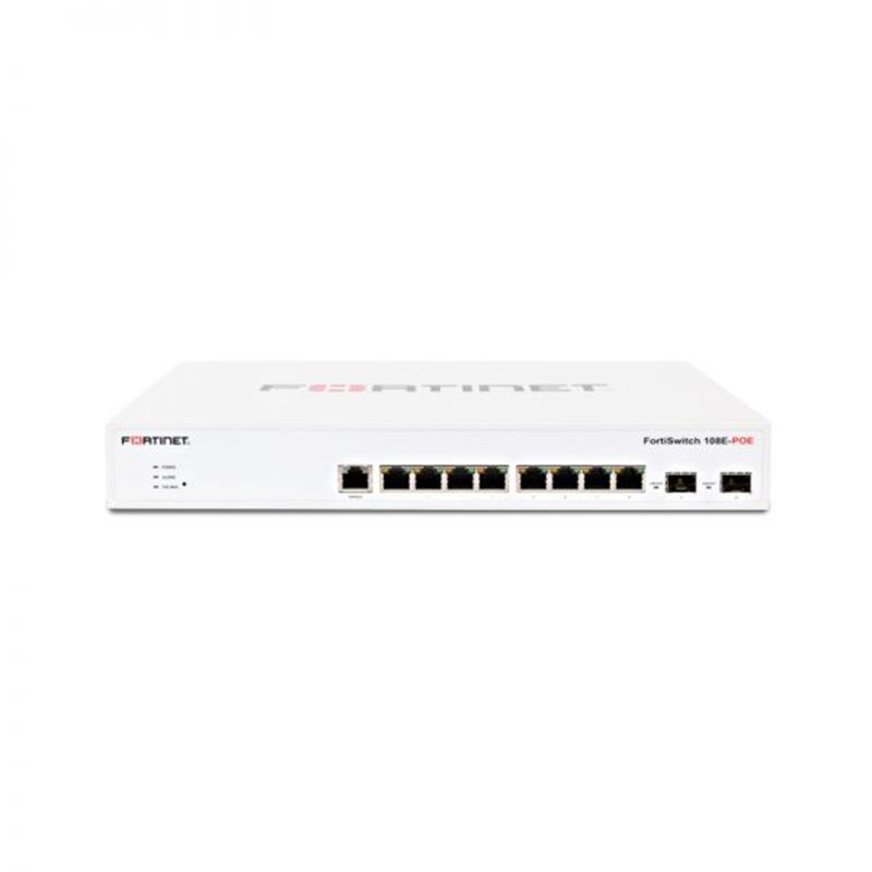 FS-108E-POE FortiSwitch 100 Switch