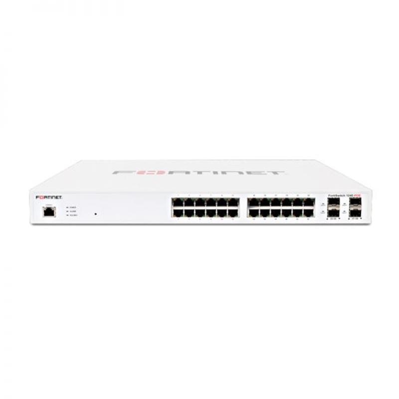 FS-124E-POE FortiSwitch 100 스위치