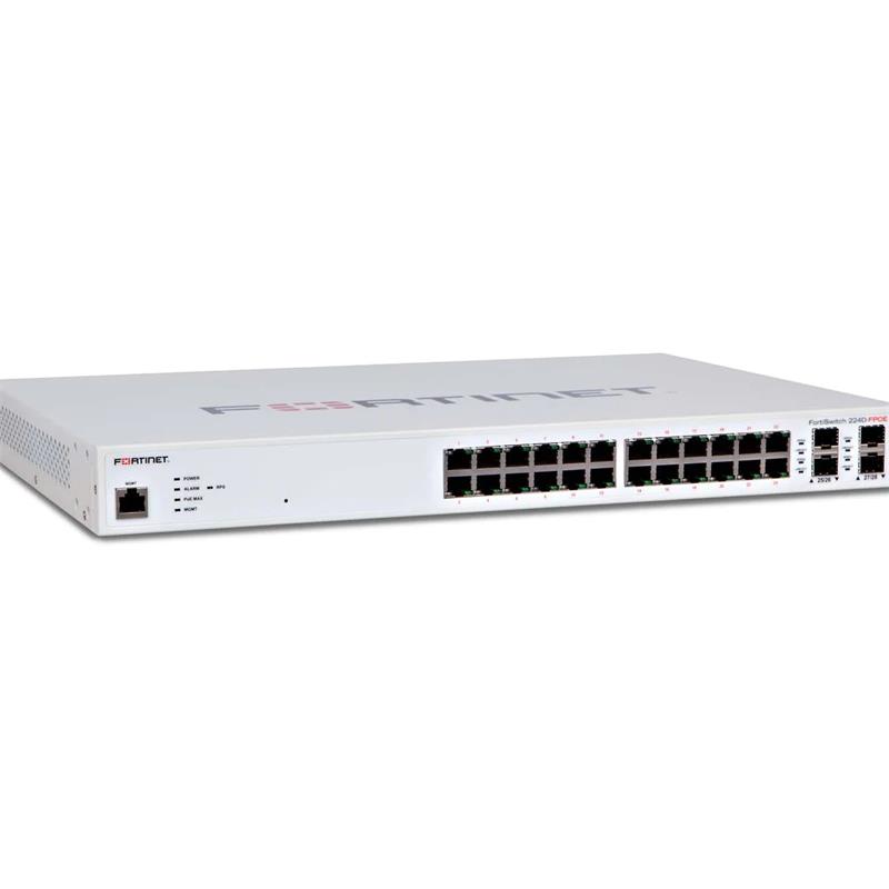 FS-224D-FPOE FortiSwitch 200 Выключатель